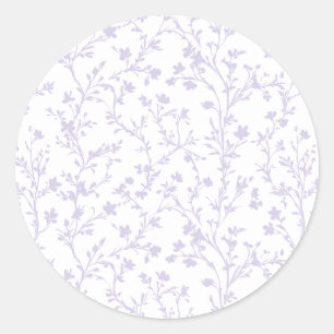 Pegatina Redonda Soft Meadow Dusty Lavender - Neutral