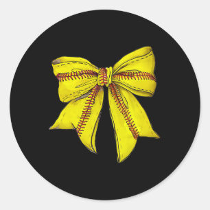 Pegatina Redonda Softll Coquette Bow Softll Mom Día de la Madre Sof