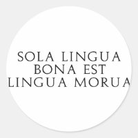 Sola Lingua Bona