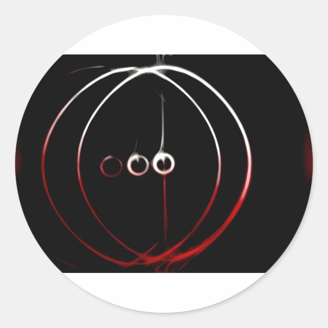 Pegatina Redonda SolarCircle (Anverso)