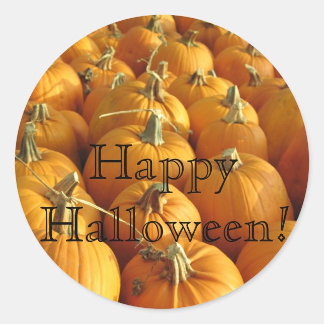 Pegatina Redonda Soldados naranjas (Anverso)