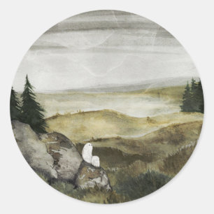 Pegatina Redonda Solo