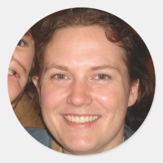 Pegatina Redonda Sólo buenas vibraciones