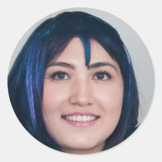 Pegatina Redonda Sólo buenas vibraciones