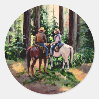 Pegatina Redonda SÓLO CHATIN' de SHARON SHARPE