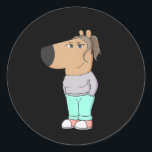 Pegatina Redonda Solo soy un niño Chica Meme Gracioso 1<br><div class="desc">Solo soy un niño Chica Meme Gracioso 1</div>