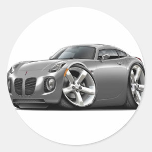 Pegatina Redonda Solsticio Gray Car