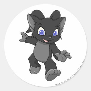 Pegatina Redonda Sombra de Acara