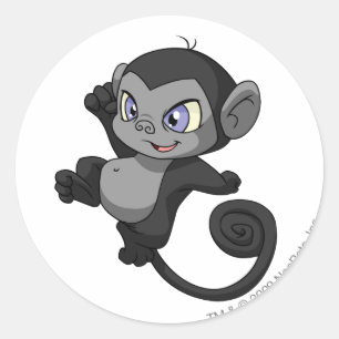 Pegatina Redonda Sombra de Mynci