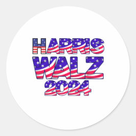 Pegatina Redonda Sombrero de camión