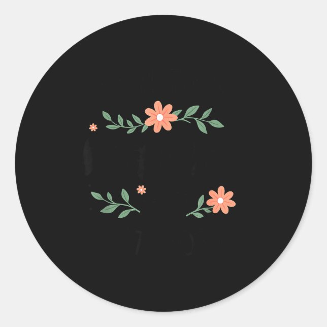 Pegatina Redonda Soon To Be Nana 2026 - First Pregnancy Announcemen (Anverso)