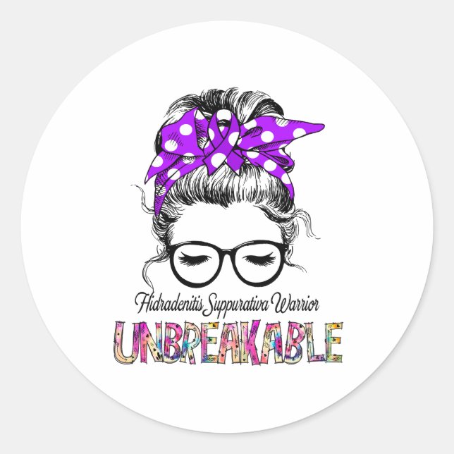 Pegatina Redonda Soporte de la cinta de opciones para la toma de co (Anverso)