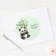 Sorteo de pañales de bambú de panda lindo menta pa
