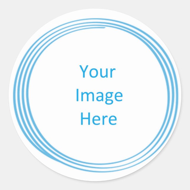 Pegatina Redonda Soul bendijo a los Personalizados Pegatinas de Cir (Anverso)