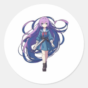 Pegatina Redonda Soulmate 2D