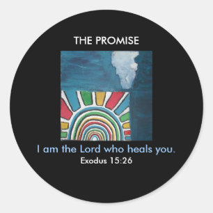 PEGATINA REDONDA SOY EL SEÑOR 1118