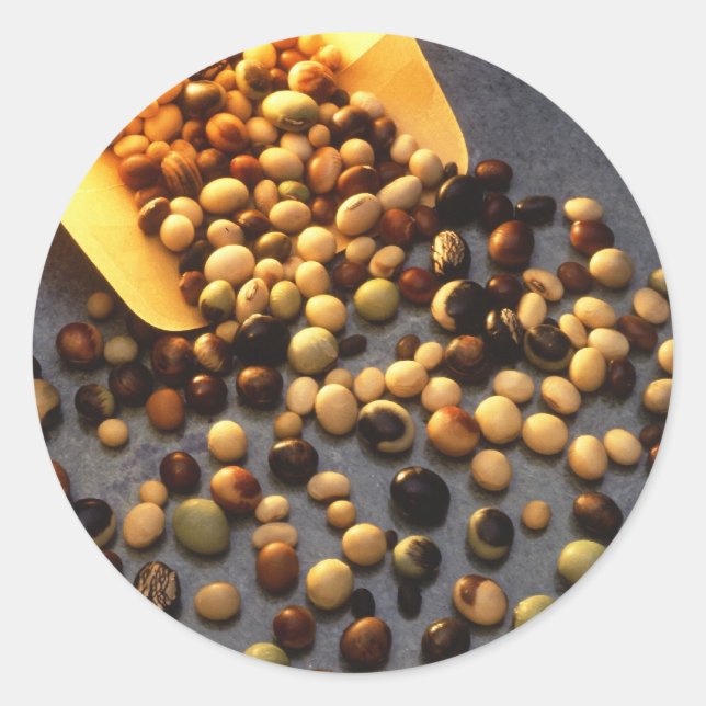 Pegatina Redonda Soybeans (Anverso)