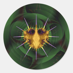 Pegatina Redonda Soymo Bug