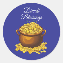 Pegatina Redonda Sparkle & Joy