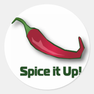 Pegatina Redonda Spice-it-Up