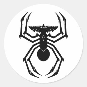 Pegatina Redonda SpiderGremlin