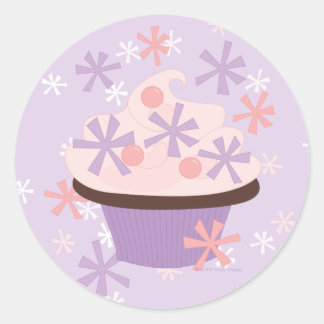 Pegatina Redonda Spiffy Cake