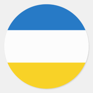 Pegatina Redonda Spijkenisse (Países Bajos)