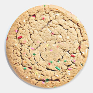 Pegatina Redonda Sprinkles Sugar Cookies pegatinas