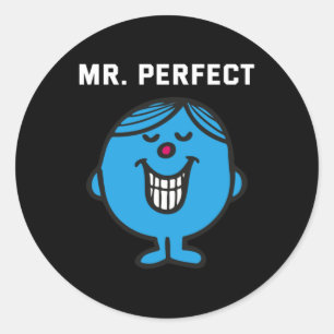 Pegatina Redonda Sr Perfecto