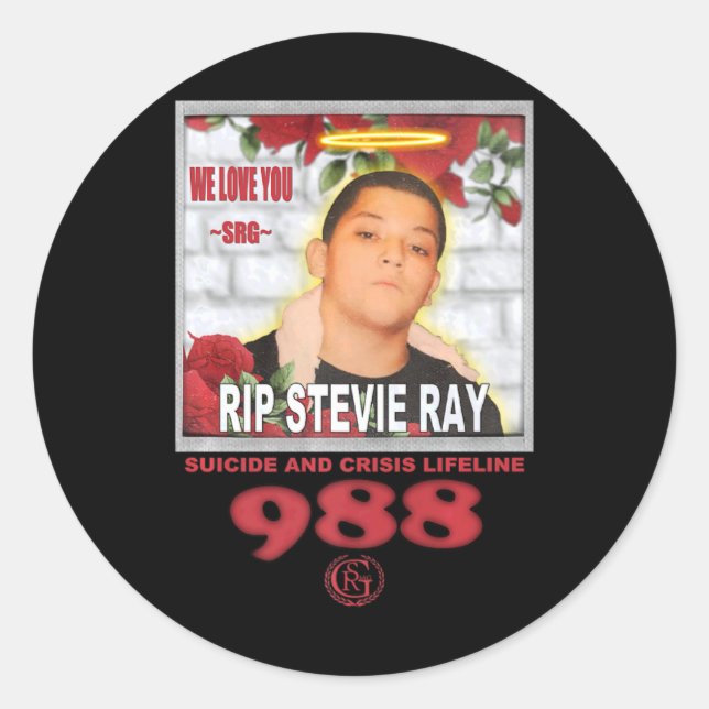 Pegatina Redonda Srg 988  (Anverso)