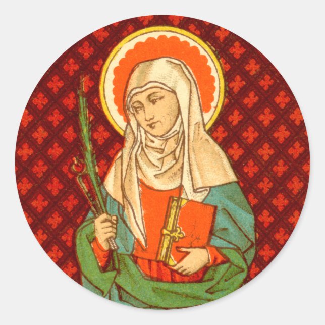 Pegatina Redonda St. Apollonia (VVP 001) (Anverso)