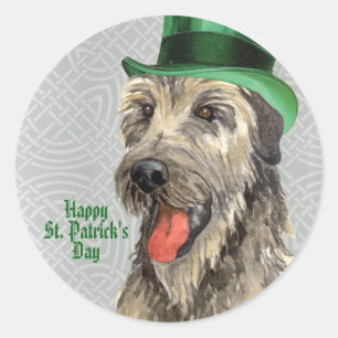 Pegatina Redonda St. Patrick's Day Torneo de Ramblas