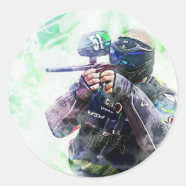 Pegatina Redonda ST Surreal