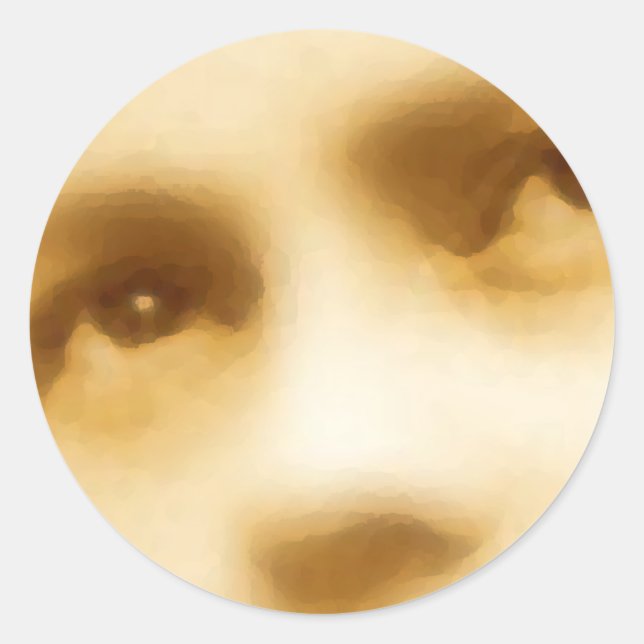 Pegatina Redonda St Therese 3 (Anverso)