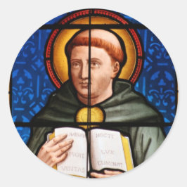 Pegatina Redonda St Thomas Aquinas