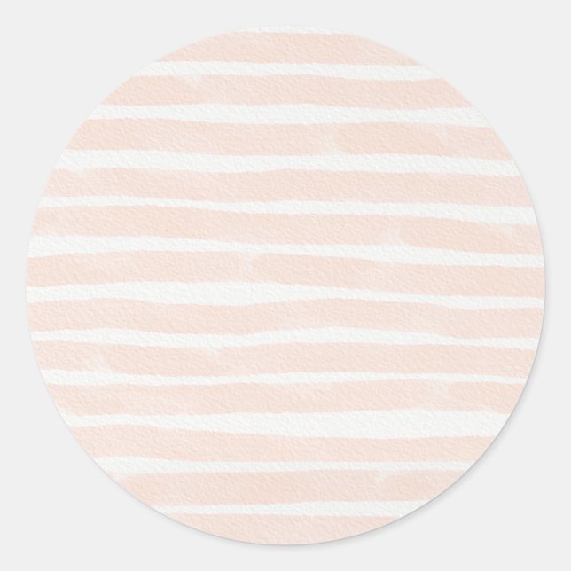 Pegatina Redonda St. Tropez Destination Wedding  (Anverso)