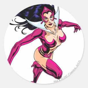 Pegatina Redonda Star Sapphire 1
