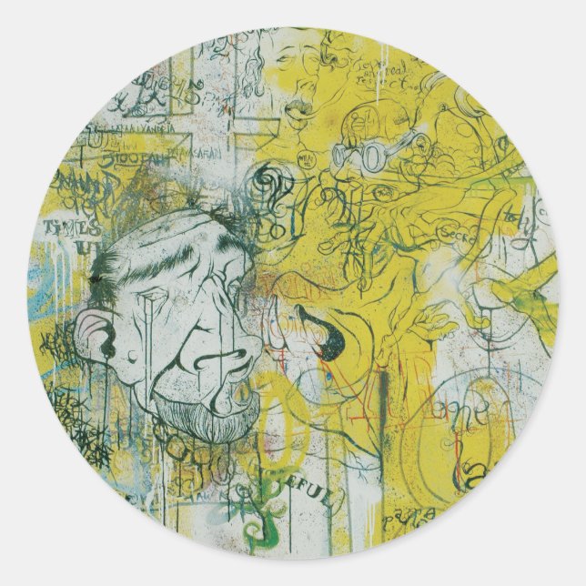 Pegatina Redonda Starcatcher (Anverso)