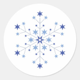 Pegatina Redonda Stellar Beginnings