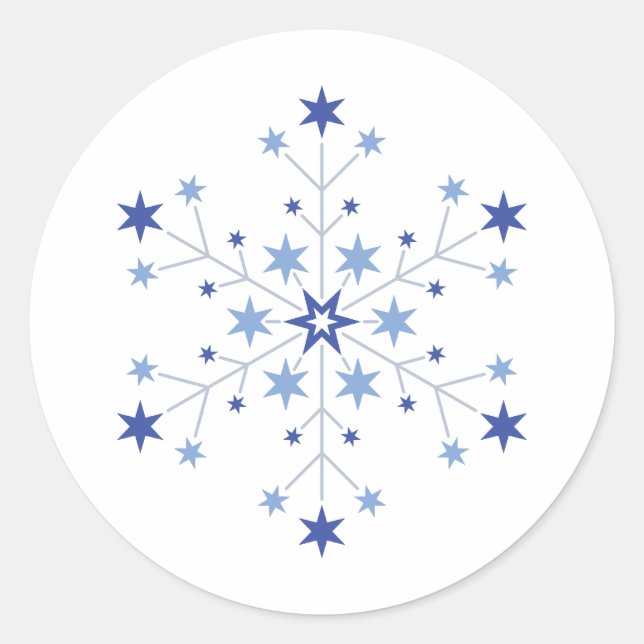 Pegatina Redonda Stellar Beginnings (Anverso)