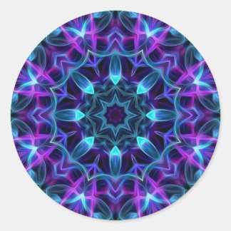 Pegatina Redonda Stellar Glow