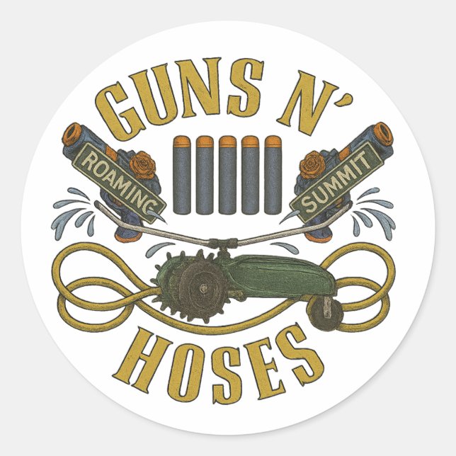 Pegatina Redonda Sticker (Anverso)