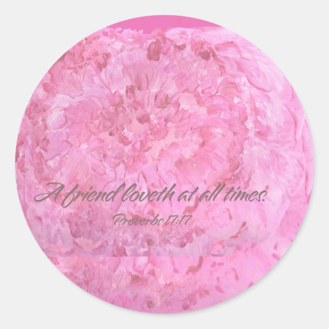 Pegatina Redonda Sticker (Anverso)