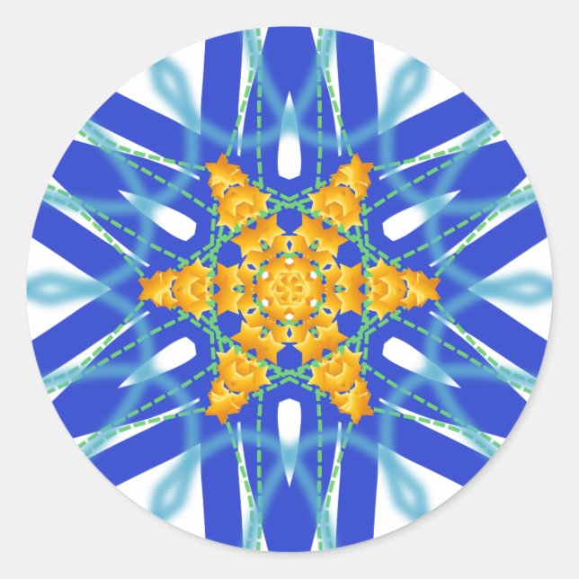 Pegatina Redonda Sticker (Anverso)