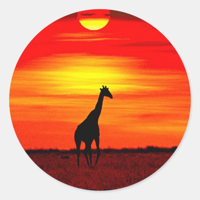 Pegatina Redonda Sticker (Anverso)