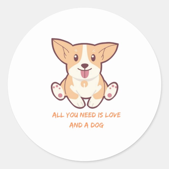 Pegatina Redonda Sticker (Anverso)