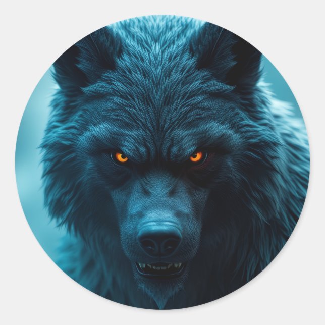 Pegatina Redonda Sticker (Anverso)