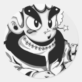 Pegatina Redonda Sticker