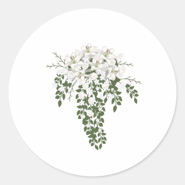 Pegatina Redonda Sticker décoratif (Anverso)