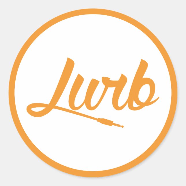 Pegatina Redonda Sticker - Dubstep Edition (Anverso)